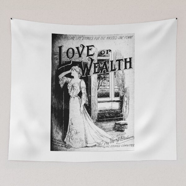 Item preview, Love or Wealth designed and sold by MoonMausoleum.