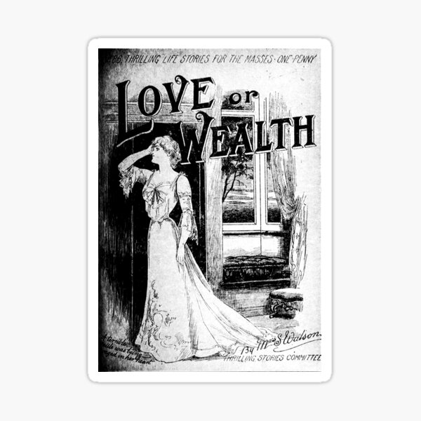 Love or Wealth Sticker