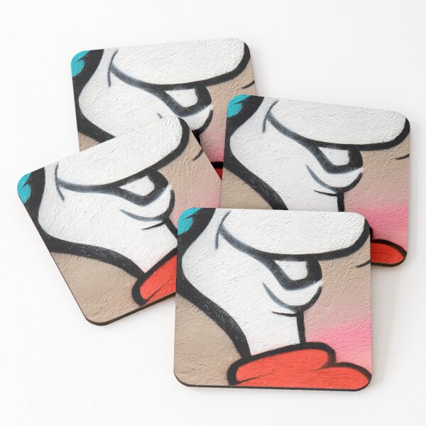 Item preview, Mouth graffiti cartoon face mask  designed and sold by Tropical Blood.