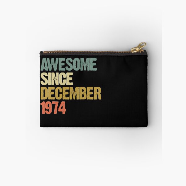 Item preview, Awesome Since December 1974 46th Birthday Gift designed and sold by vomaria.