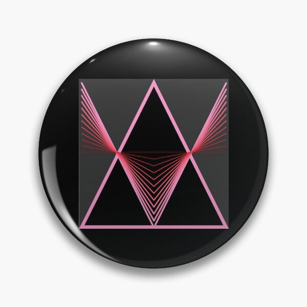 Item preview, Pink graphic with triangles designed and sold by Robert Elfferich.