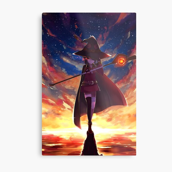 Megumin Pixel Art Metal Print for Sale by Omi Cedar