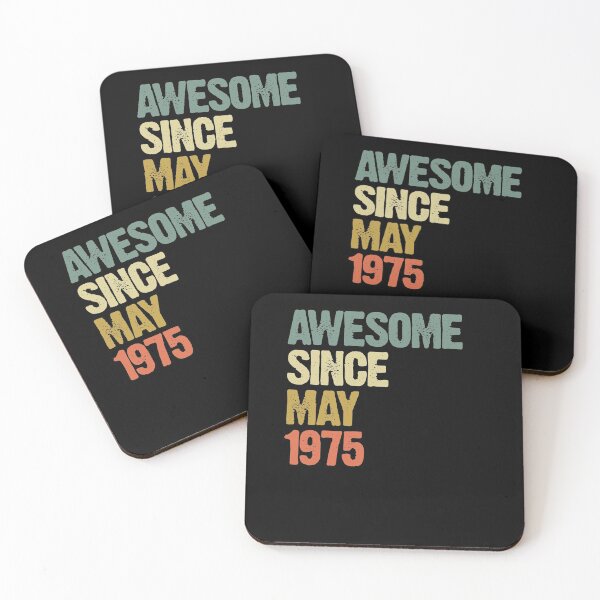 Item preview, Awesome Since May 1975 45th Birthday Gift designed and sold by vomaria.