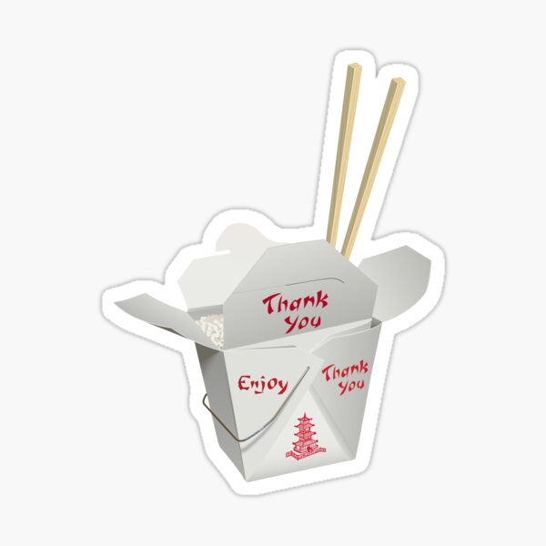 Chinese Food Stickers Redbubble 8082