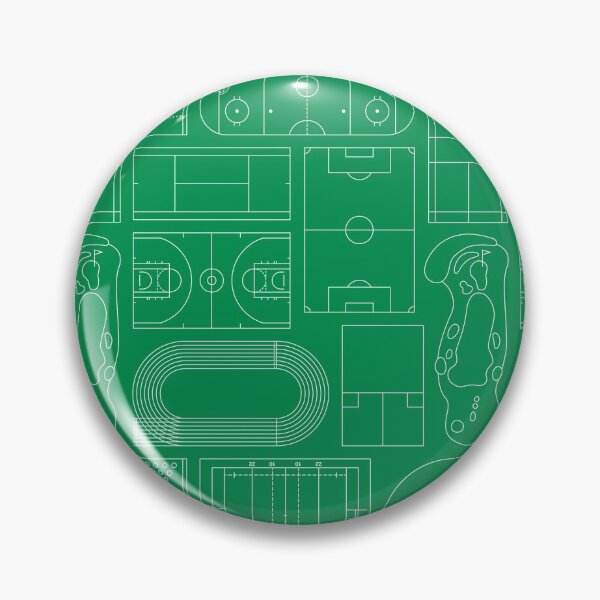 Item preview, Sport Courts Seamless Pattern designed and sold by polymolystudio.