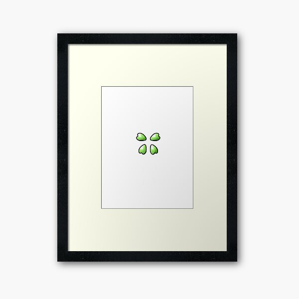 4Chan Logo Plain Framed Art Print
