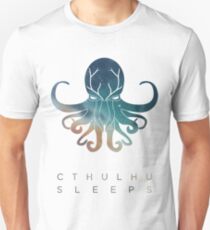 Deadmau5 Cthulhu schläft Slim Fit T-Shirt