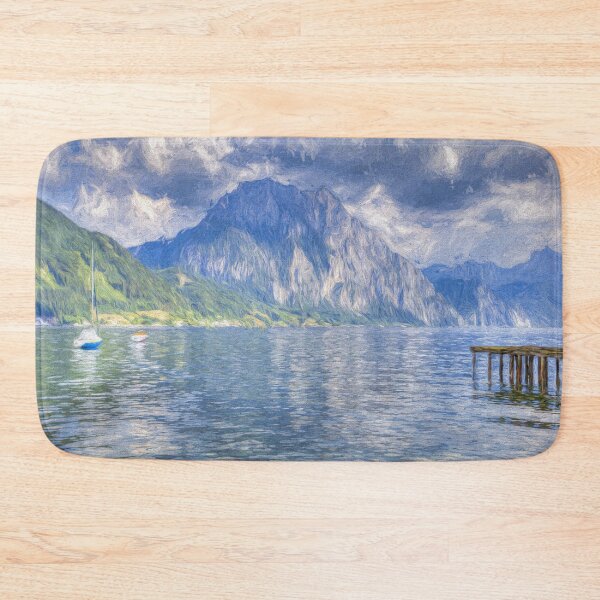 Item preview, Traunsee Lake Altmunster Art designed and sold by Londonimages.