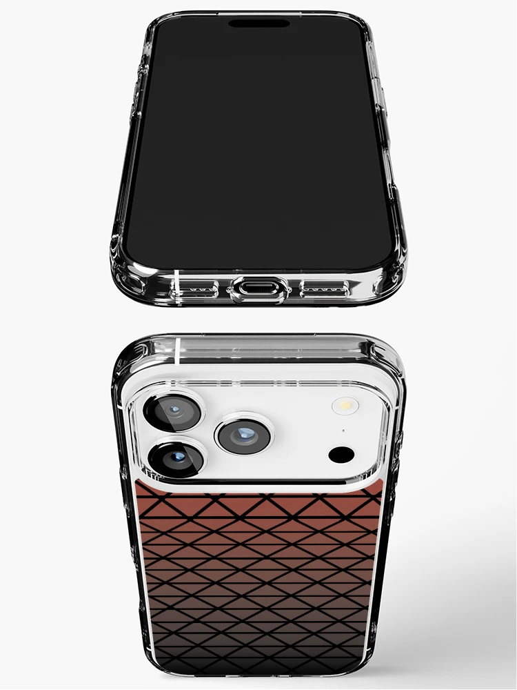 Thumbnail 3 of 5, iPhone Case, Triangles! designed and sold by DoubleShadow.