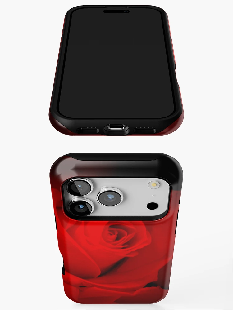 Thumbnail 3 of 4, iPhone Case, RED ROSES designed and sold by Colleen2012.