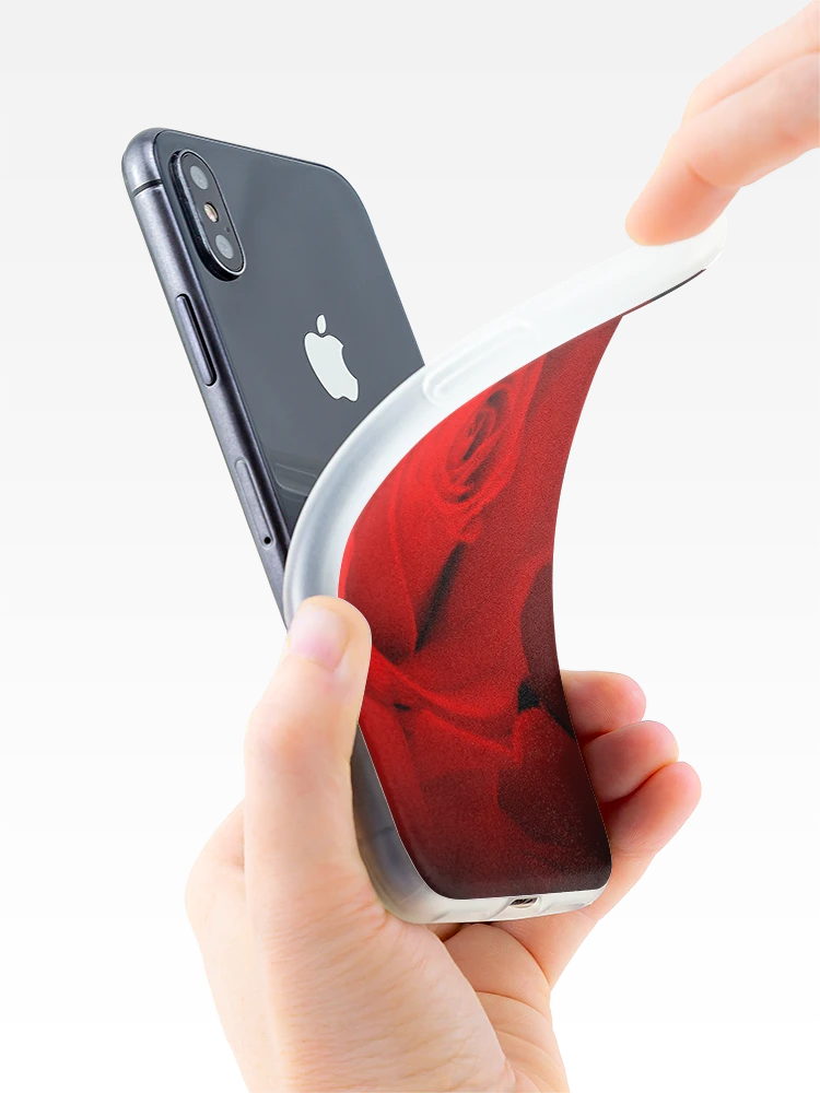 Thumbnail 4 of 5, iPhone Case, RED ROSES designed and sold by Colleen2012.