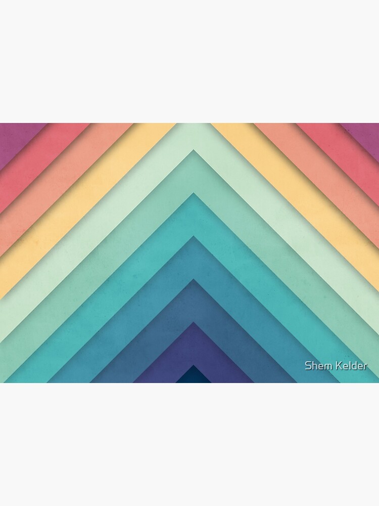 Retro Chevrons 002 by geekchic