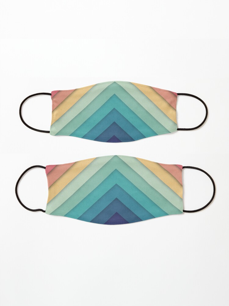 Alternate view of Retro Chevrons 002 Mask