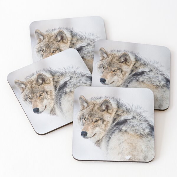 Item preview, Gray Wolf Looking Back designed and sold by Michael Cummings.