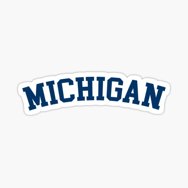 wolverines sticker Sticker