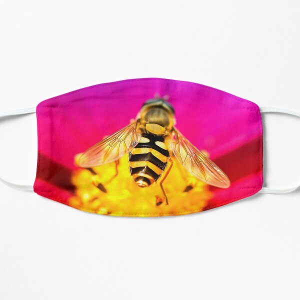 Flower feeding Hoverfly Flat Mask