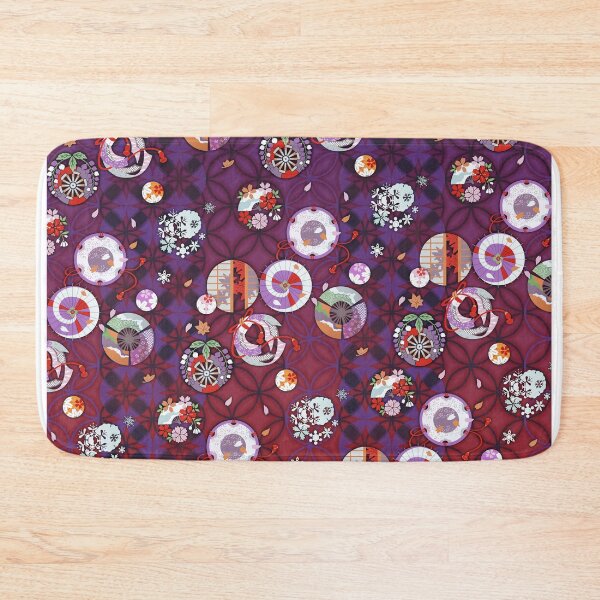 Item preview, Kimono - Seasons - Purple/Red designed and sold by drawn4fans.