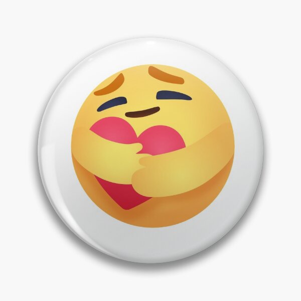 Item preview, Care Emoji Facebook Hug React designed and sold by lilSPRINGROLL.