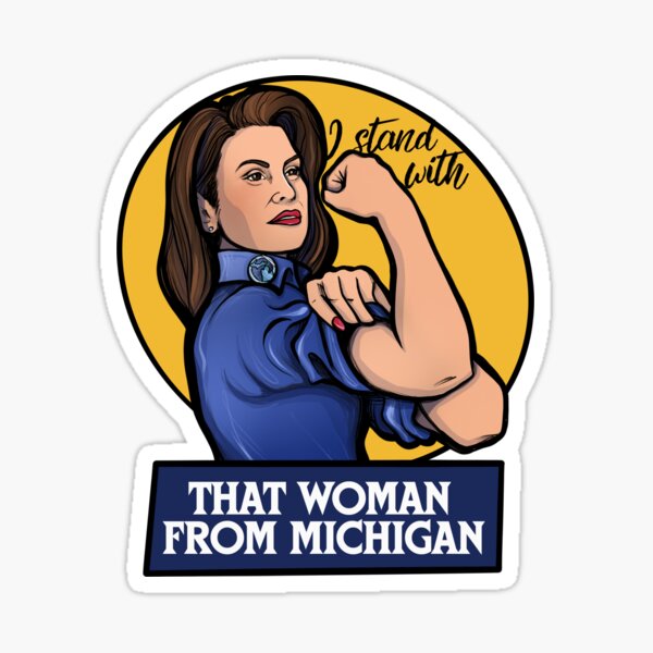 Item preview, I stand with that woman from Michigan designed and sold by Boog Monst .