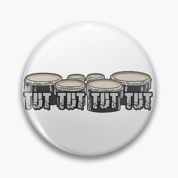 Item preview, Drum Line Tenors - Tut Tut Tut Distressed Look designed and sold by MSayyeau.