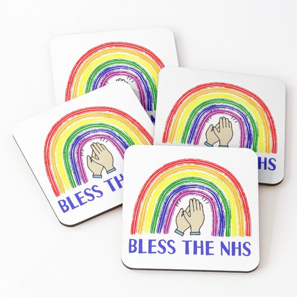 Item preview, BLESS THE NHS Thank You Keyworkers Rainbow Support designed and sold by MagicBoutique.