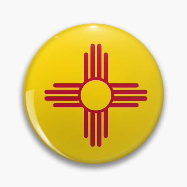 New Mexico State Flag Pin