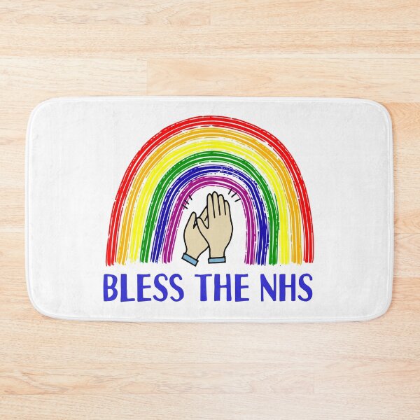 Item preview, BLESS THE NHS Thank You Keyworkers Rainbow Support designed and sold by MagicBoutique.