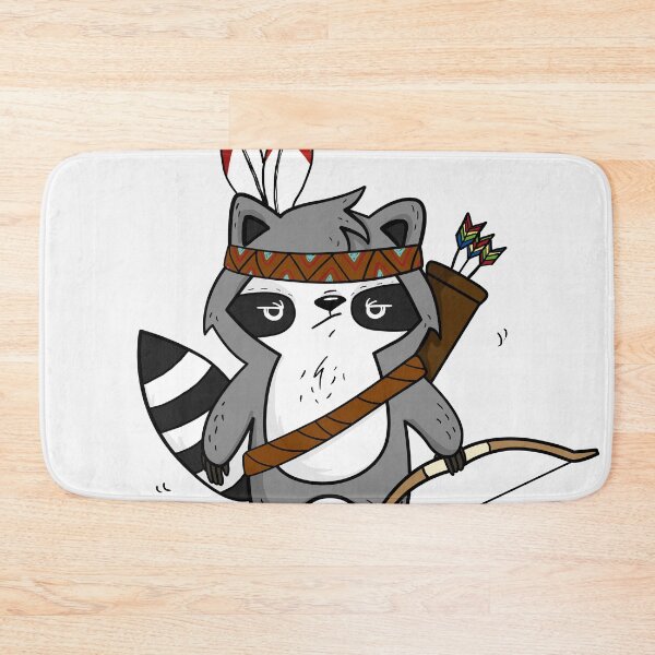 Aperçu de l'œuvre Apache The Raccoon créée et vendue par lunaticpark.