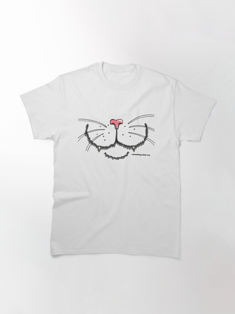 Thumbnail 3 von 7, Classic T-Shirt, Nosy Cat designt und verkauft von Boxcats.