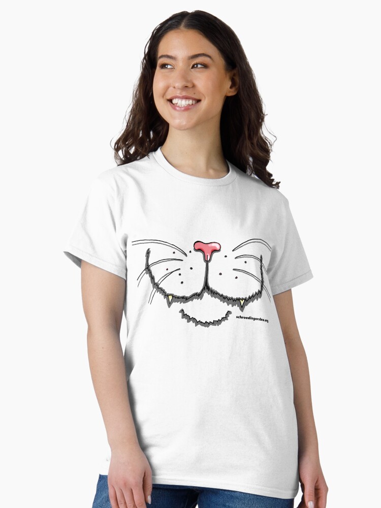 Thumbnail 2 von 7, Classic T-Shirt, Nosy Cat designt und verkauft von Boxcats.