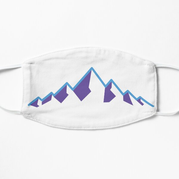 Jazz Mountains Flat Mask