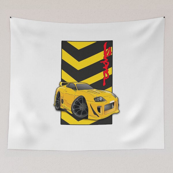 Item preview, digital drawing cartoon car supra designed and sold by Aladdin48.