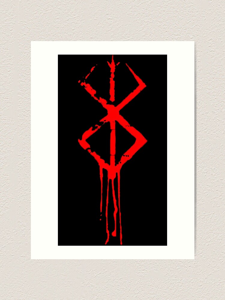 brand of sacrifice berserk art print by invinciblemoon redbubble redbubble