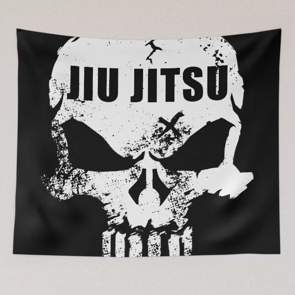 Item preview, Jiu Jitsu Skull  designed and sold by groundshark.