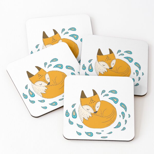 Item preview, Sleepy fox designed and sold by lunaticpark.