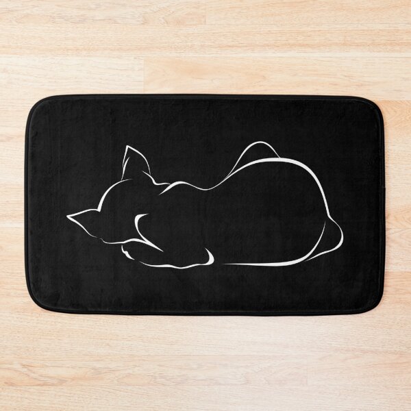 Item preview, Sleeping cat (black version) designed and sold by lents.