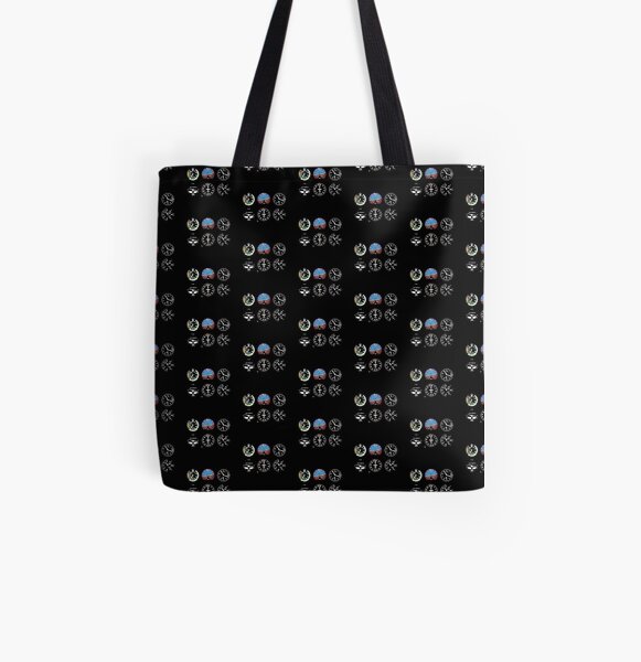 Cockpit Six Dials Flight Simulator Pilot All Over Print Tote Bag