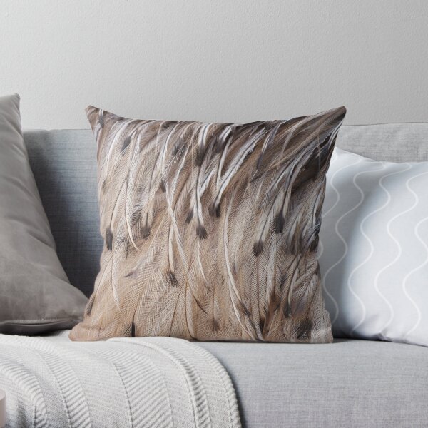 EMU Throw Pillow