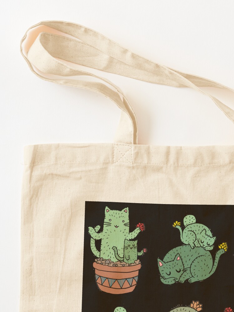 Alternate view of Cactus Cats Tote Bag