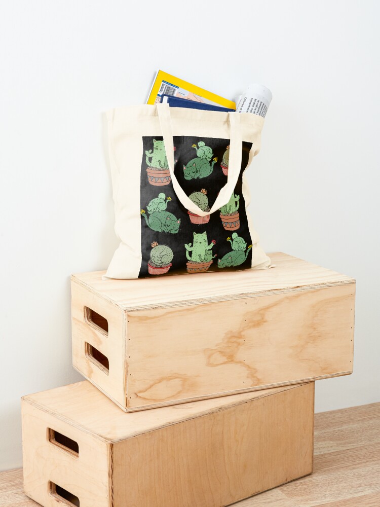 Alternate view of Cactus Cats Tote Bag