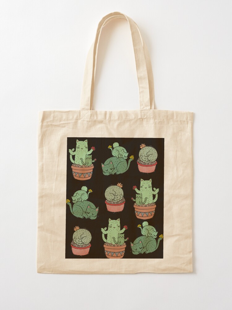 Alternate view of Cactus Cats Tote Bag