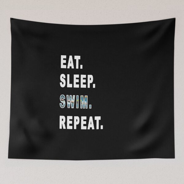 Item preview, Eat. Sleep. Swim. Repeat. designed and sold by iamhewho.