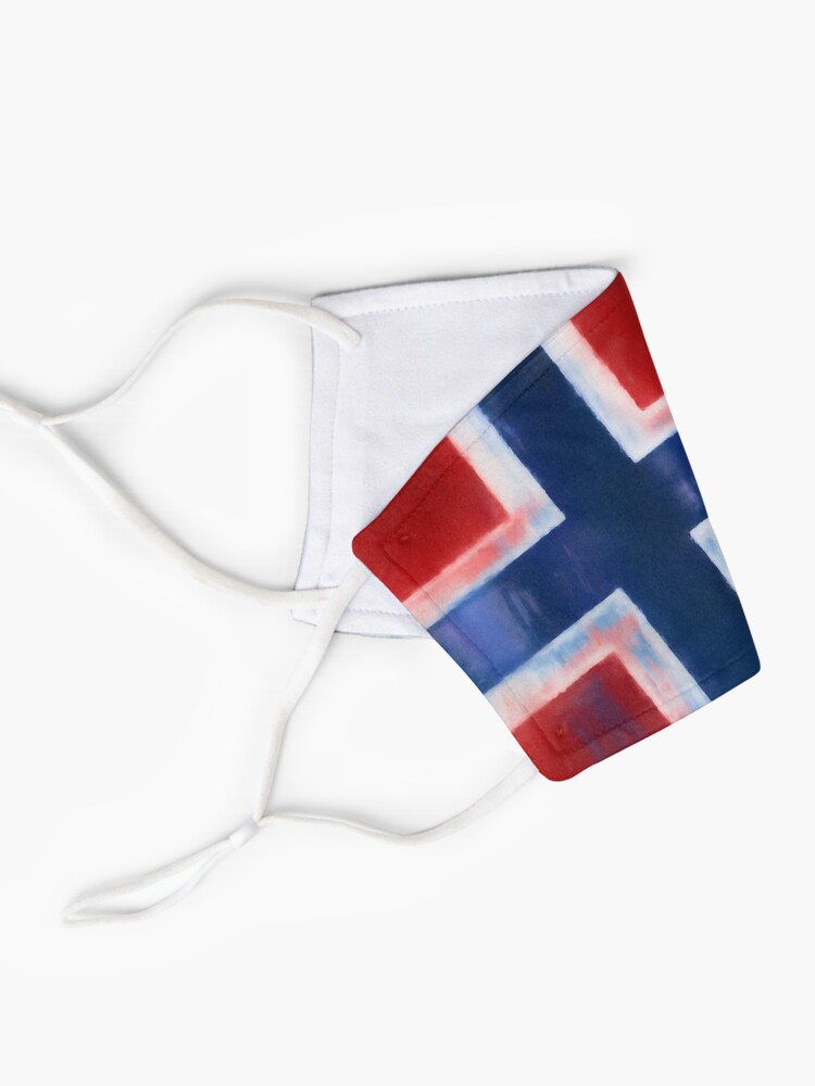 Alternate view of Norwegian Flag No. 1, Series 1 Mask