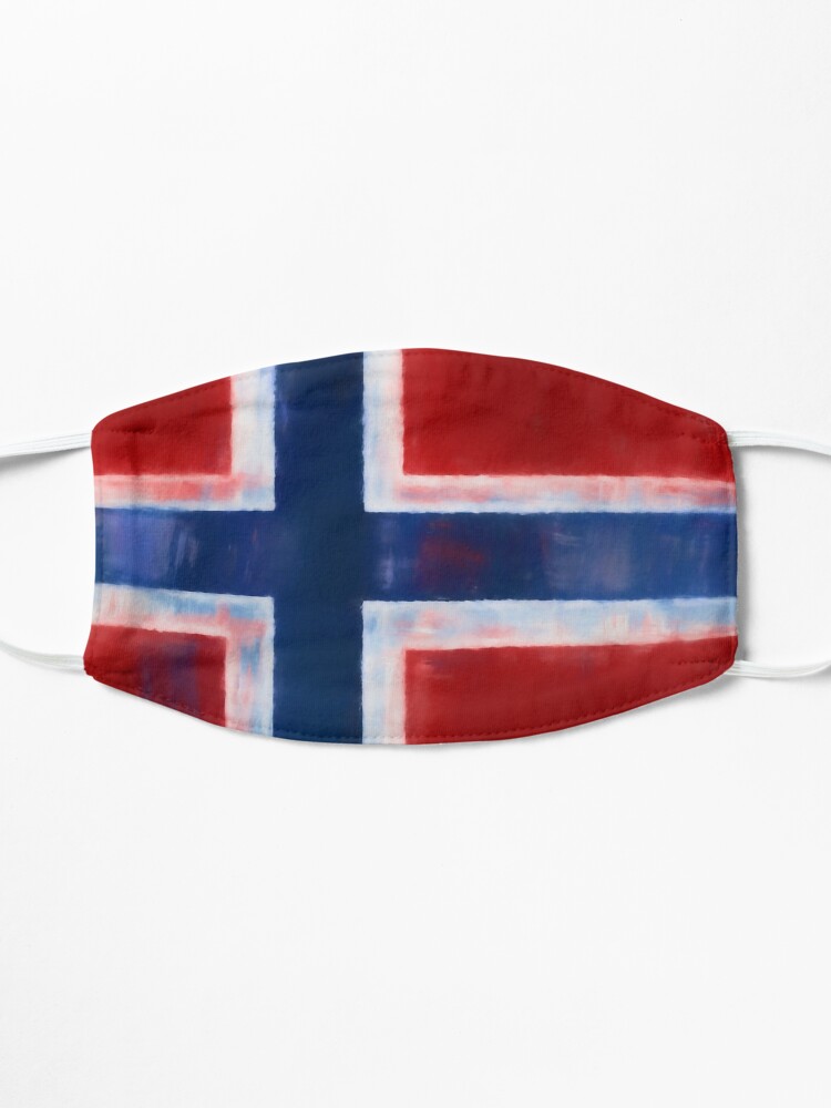 Alternate view of Norwegian Flag No. 1, Series 1 Mask