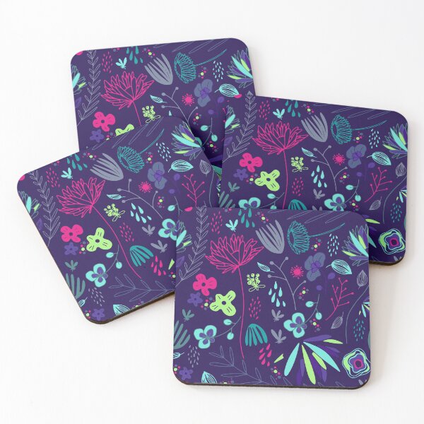 Item preview, Indigo flowers designed and sold by Kathy Lecocq.