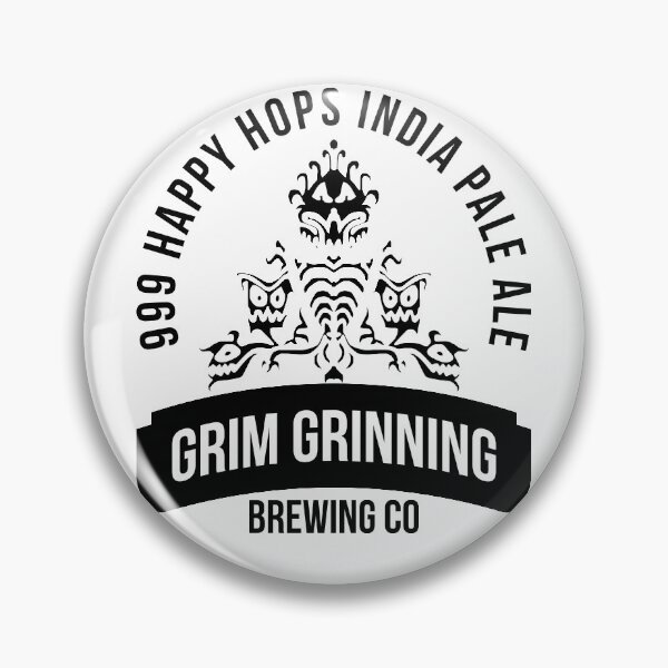 Item preview, Grim Grinning Brewing Co 999 Happy Hops designed and sold by FandomTrading.