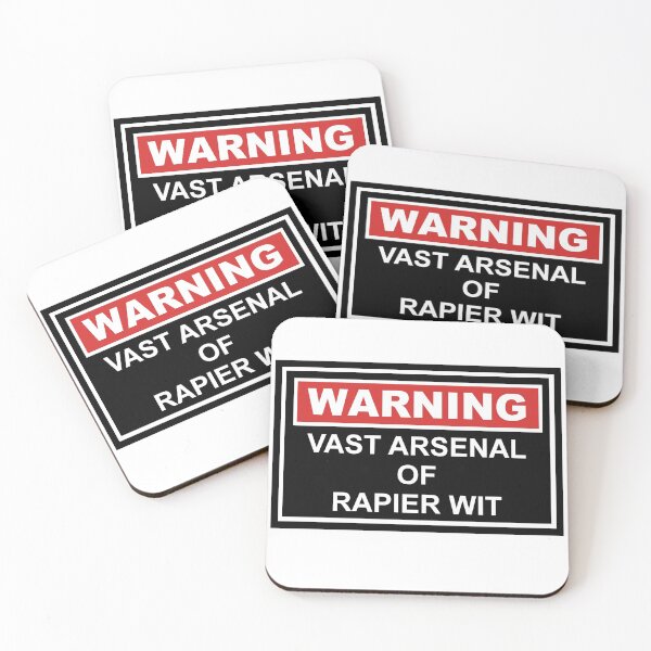 Item preview, Warning: Vast Arsenal of Rapier Wit designed and sold by Gwright313.