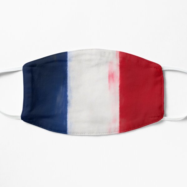 French Flag No. 1, Series 1 Flat Mask