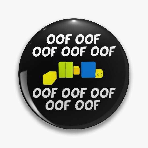Roblox Birthday Idea Pins And Buttons Redbubble - roblox oof sound button tell me how to get free robux