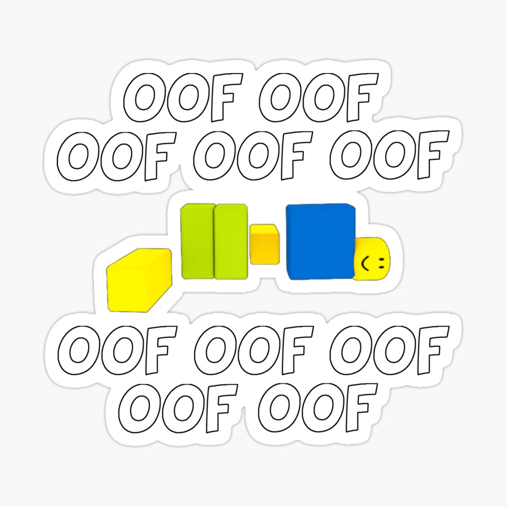Roblox Oof Meme Funny Noob Gamer Gifts Idea Kids T Shirt By Nice Tees Redbubble - roblox oof funny